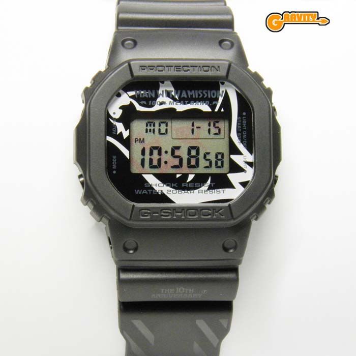 CASIO(カシオ)G-SHOCK(ジーショック) DW-5600 MAN WITH A MISSION (マンウィズ）10周年記念 original  G-SHOCK 【未使用品】 - メルカリ