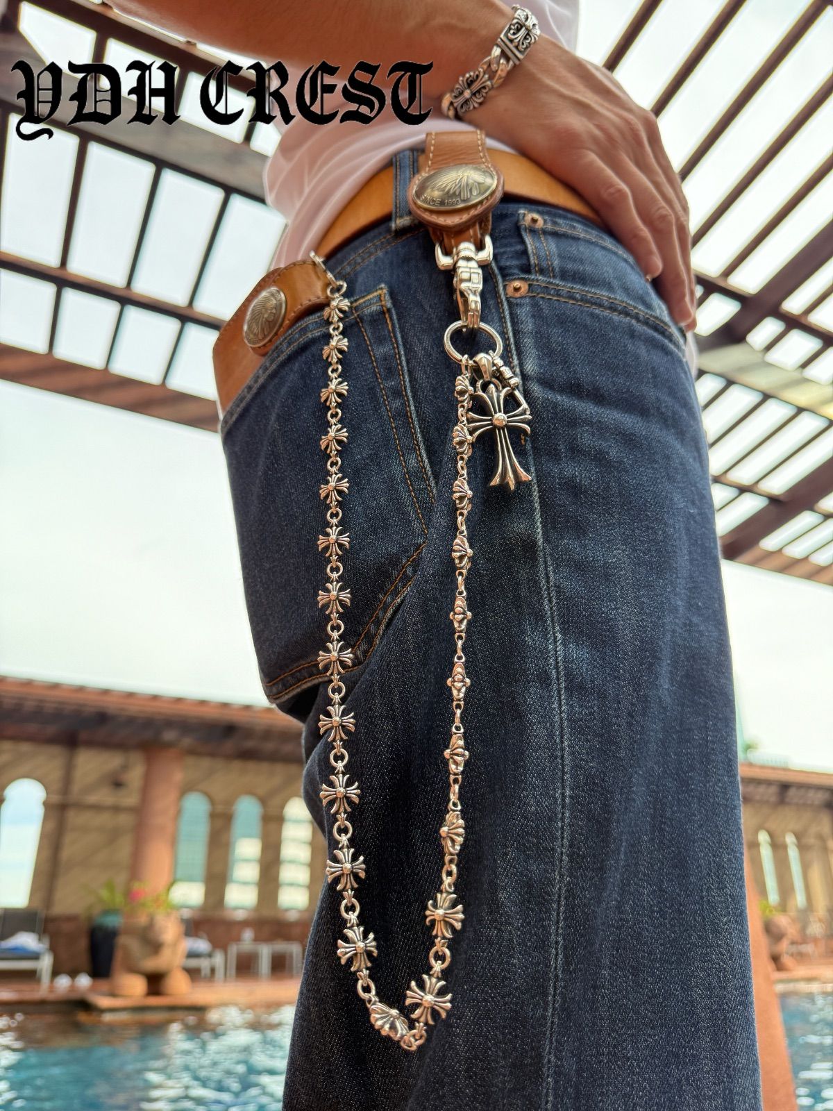  ウォレットチェーン スタークロスウォレットチェーン 刻印有り WLCN ウォレットチェーン 小物