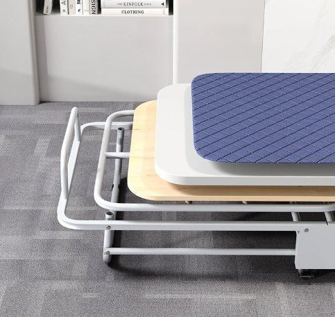 二つ折りベッド一人用簡易オフィス昼休みベッド携帯昼寝ベッドスポンジベッド病院付き添いベッド家庭用