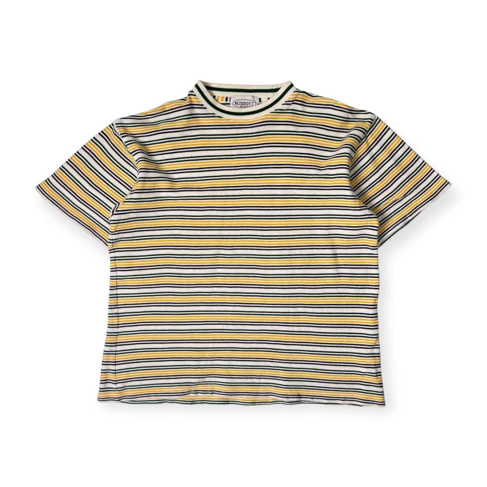 MISSONI SPORT ミッソーニスポーツ ボーダー 半袖 Tシャツ M/マルチ