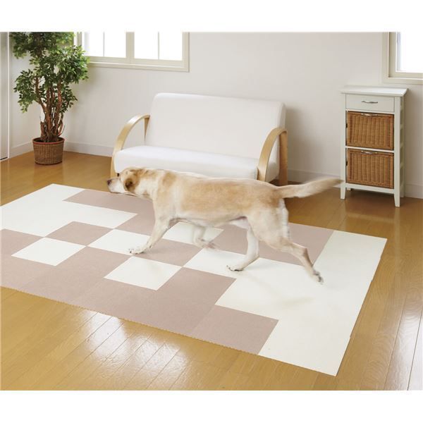おくだけ吸着ペット用撥水タイルマット