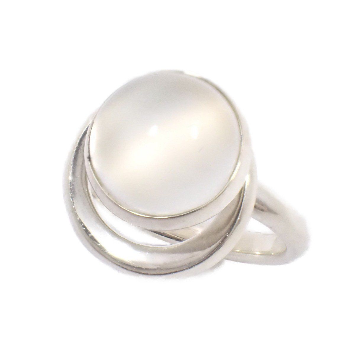 star jewelry シルバーリング ８号 STAR JEWELRY スタージュエリー Swinging Moon リング 指輪