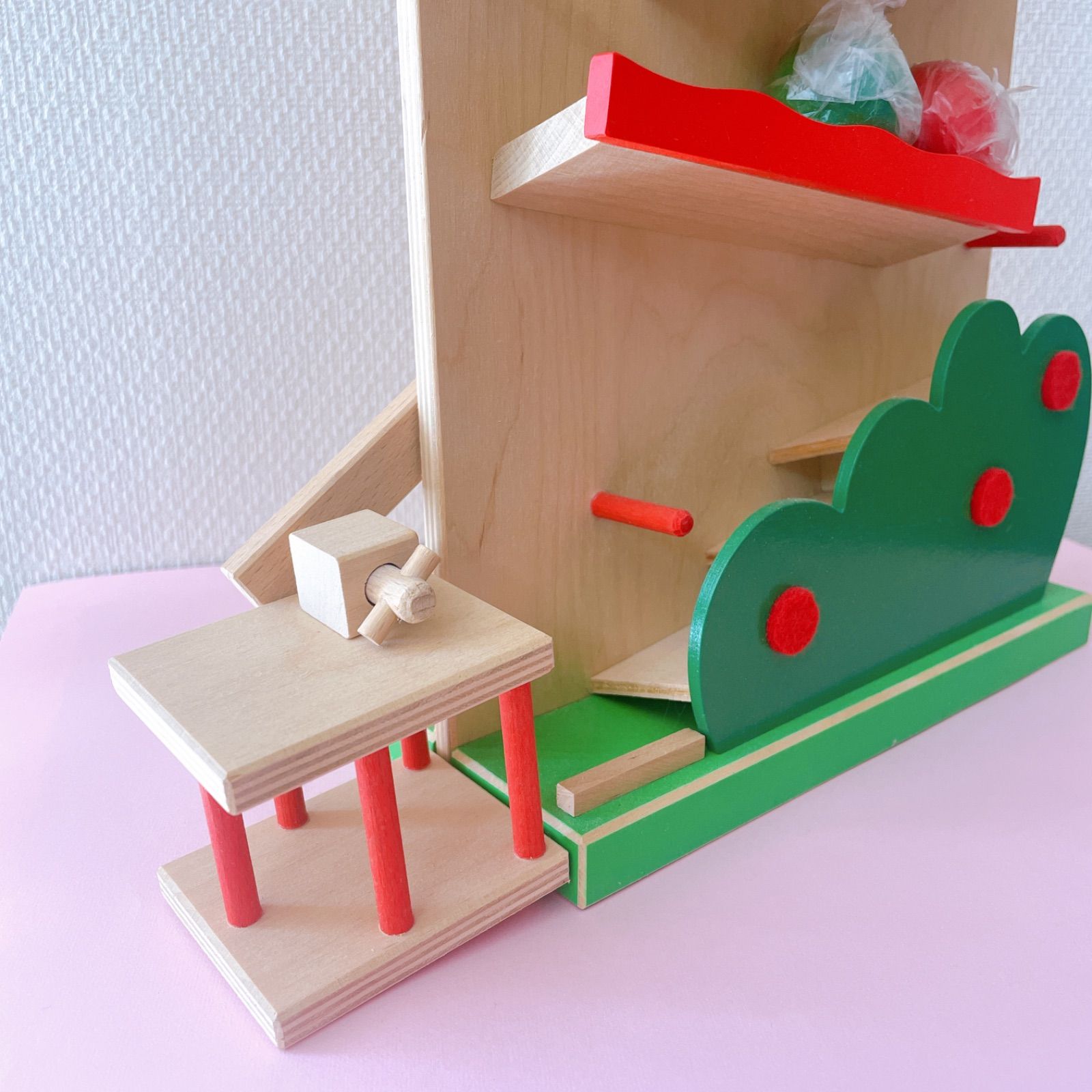 木のおもちゃ ハウスクーゲルバーン 木製玩具 廃盤品 激レア品 玉 