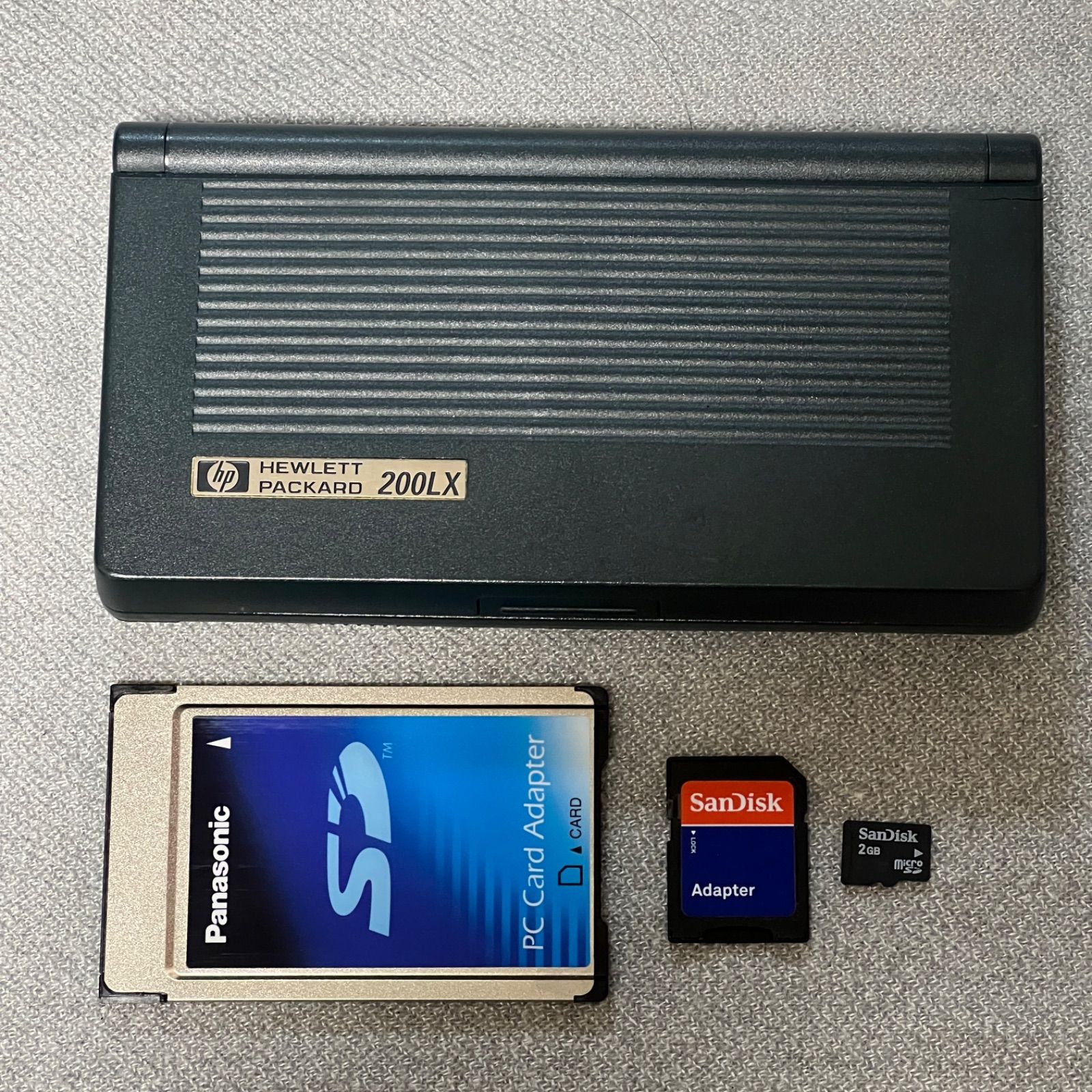 HP200LX Thaddeus 32MB 倍速マシン 日本語化キット付き ジャンク品 