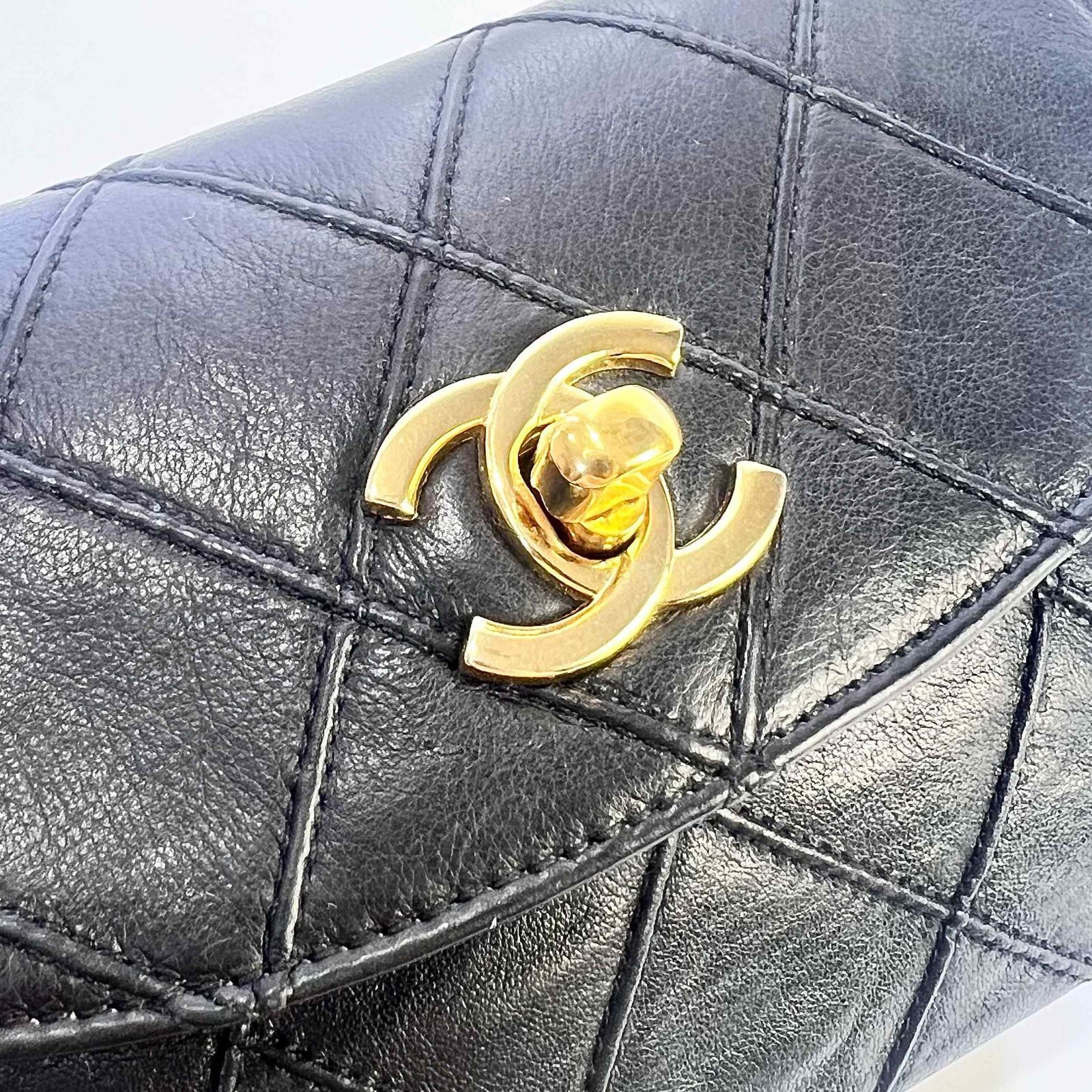 【超極美品】シャネル マトラッセ ビコローレ ラムスキン ウエストバッグ CHANEL シャネル ココマーク マトラッセ ビコローレ ウエスト