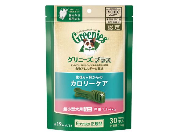 同梱不可 24個セット マースジャパンリミテッド グリニーズプラス カロリーケア 超小型犬用 ミニ 体重1.3～4kg 30本入り