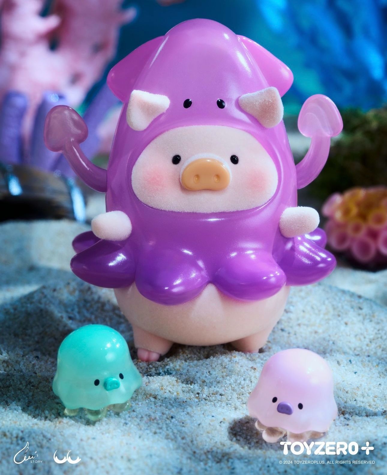 新発売【フィギュア】子豚Lulu lulu the piggy x Cici story's