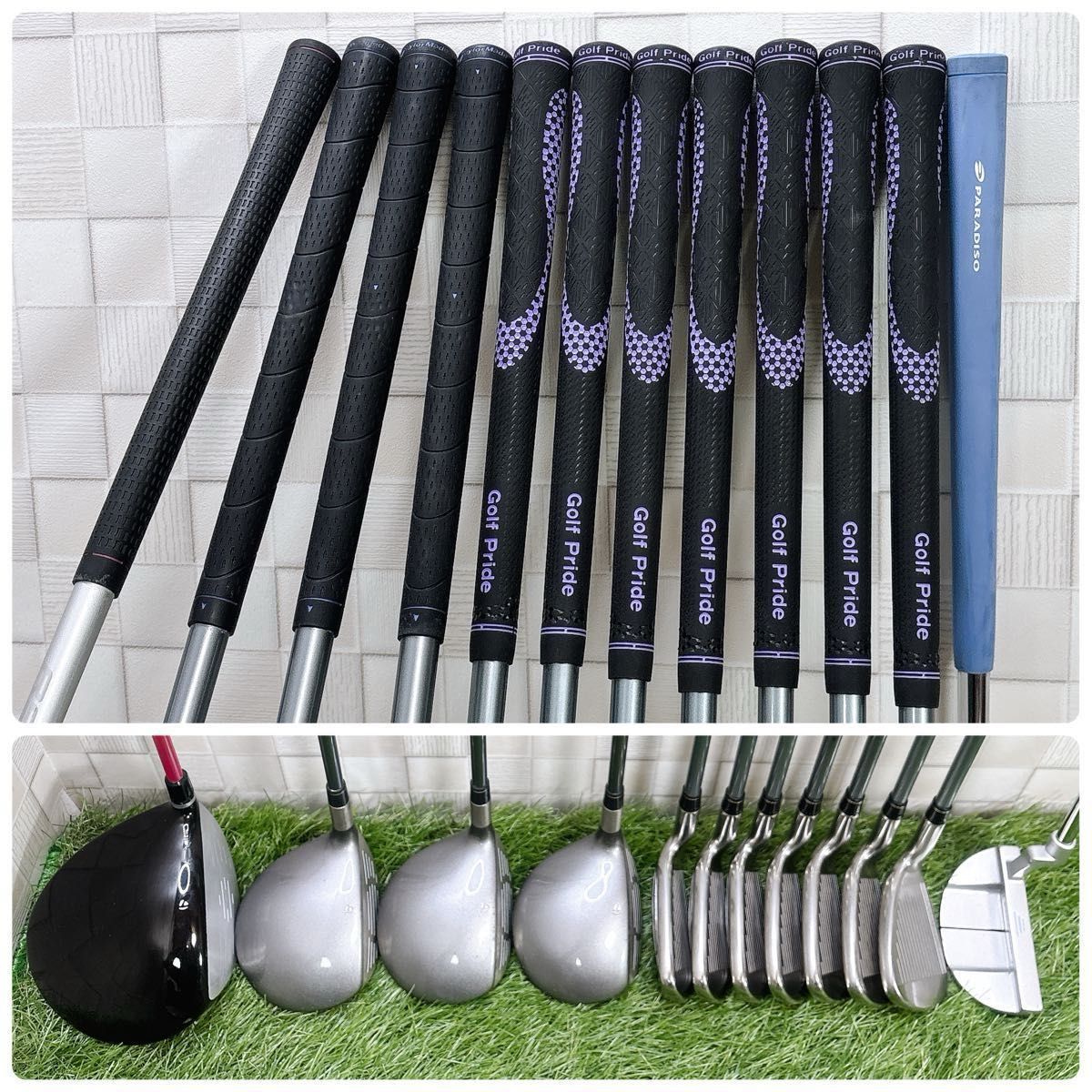 テーラーメイド R9 R5 レディースゴルフ 12本 キャディバッグ付き L 右 テーラーメイド R9 R5 レディースゴルフ 12本 キャディバッグ