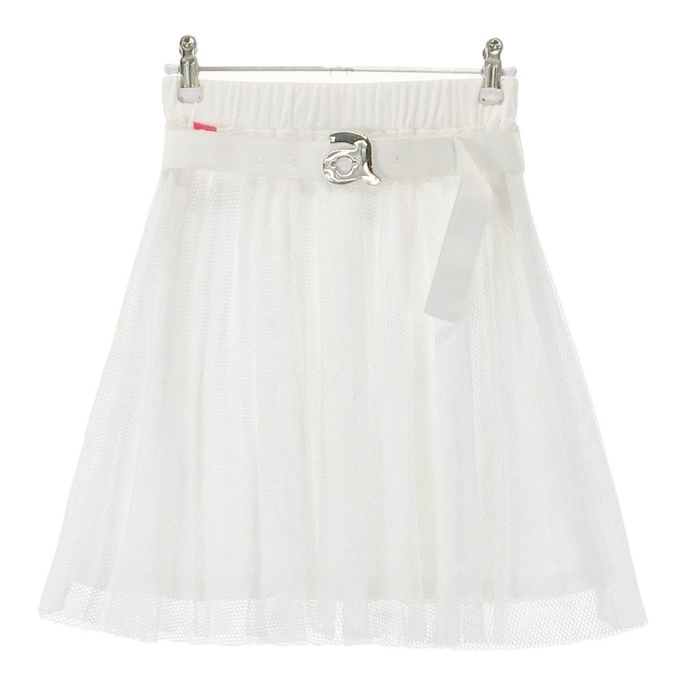 ★新品★アルチビオ レディーススカート 38 アルチビオ ニットスカート 白×レッド×黒 縦ライン レディース