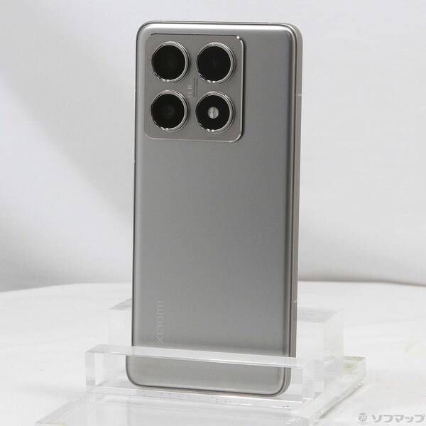 中古品〕 Xiaomi 14T Pro 256GB チタングレー MZB0HIMJP SIM