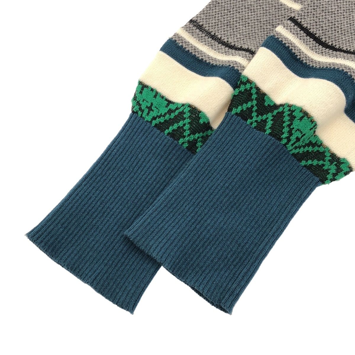 2022SS sacai  サカイ ニット ドレス ワンピース size 2 2022SS sacai サカイ ニット ドレス ワンピース size 2 - メルカリ