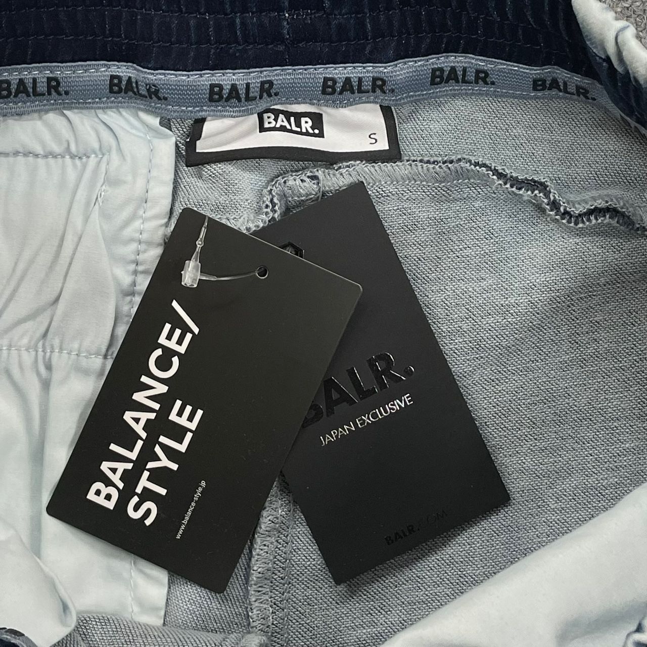 定価31900円 BALR. Q－SERIES SLIM CLASSIC SWEATPANTS ブリーチ