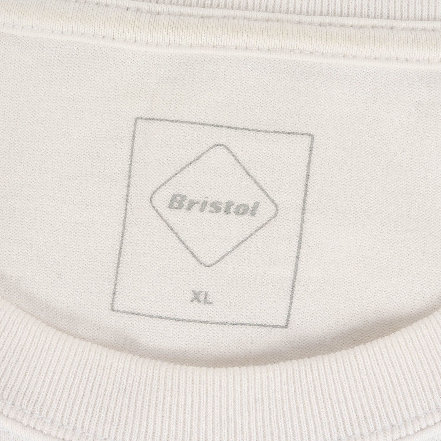 FCRBブリストルBristol ビックロゴポロシャツ L ホワイト F.C.Real Bristol F.C.R.B. エフシーアールビー 19SS BIG LOGO