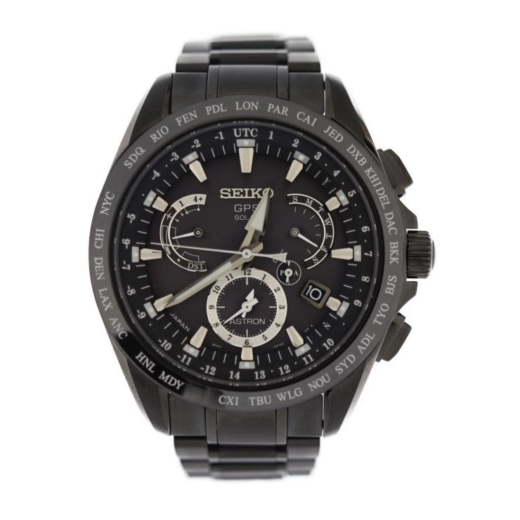 SEIKO セイコー  アストロン 腕時計 SBXB049 8X53-0AB0-2 チタン セラミック  ブラック   GPSソーラー 【本物保証】