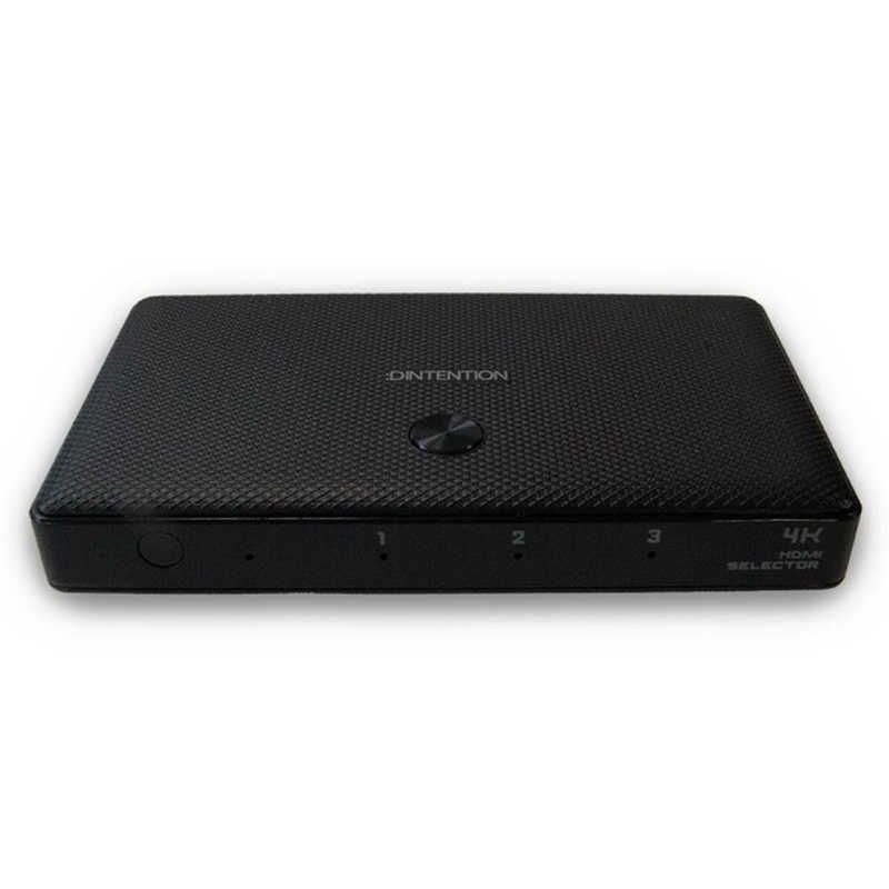【 新品 未開封 】 DADANDALL HDMI切替器3ポート 4K 60Hz対応 DINTENTION ブラック DDHSW31001BK 未使用 送料無料