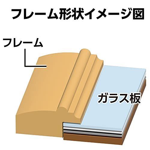 A4_10枚セット_ナチュラル ハクバ まとめ買いセットHAKUBA 木製額縁 10