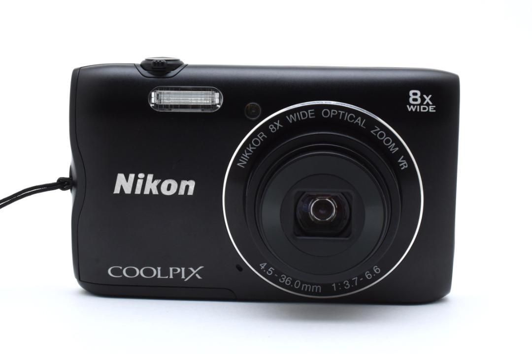 316 NIKON COOLPIX A300 ブラック ジャンク - メルカリ