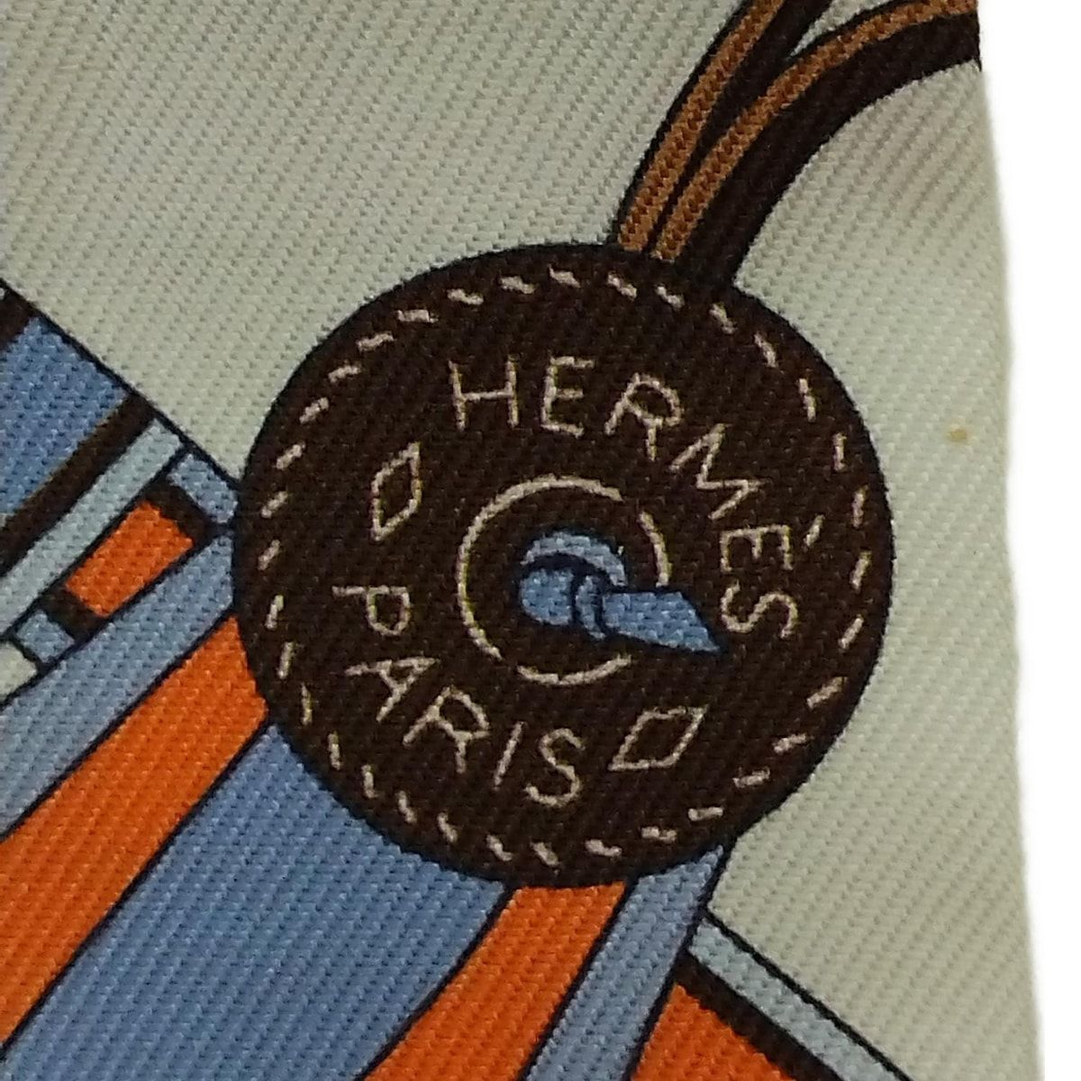 HERMES エルメス ツイリー 美品 Hermes' エルメスツイリースカーフ