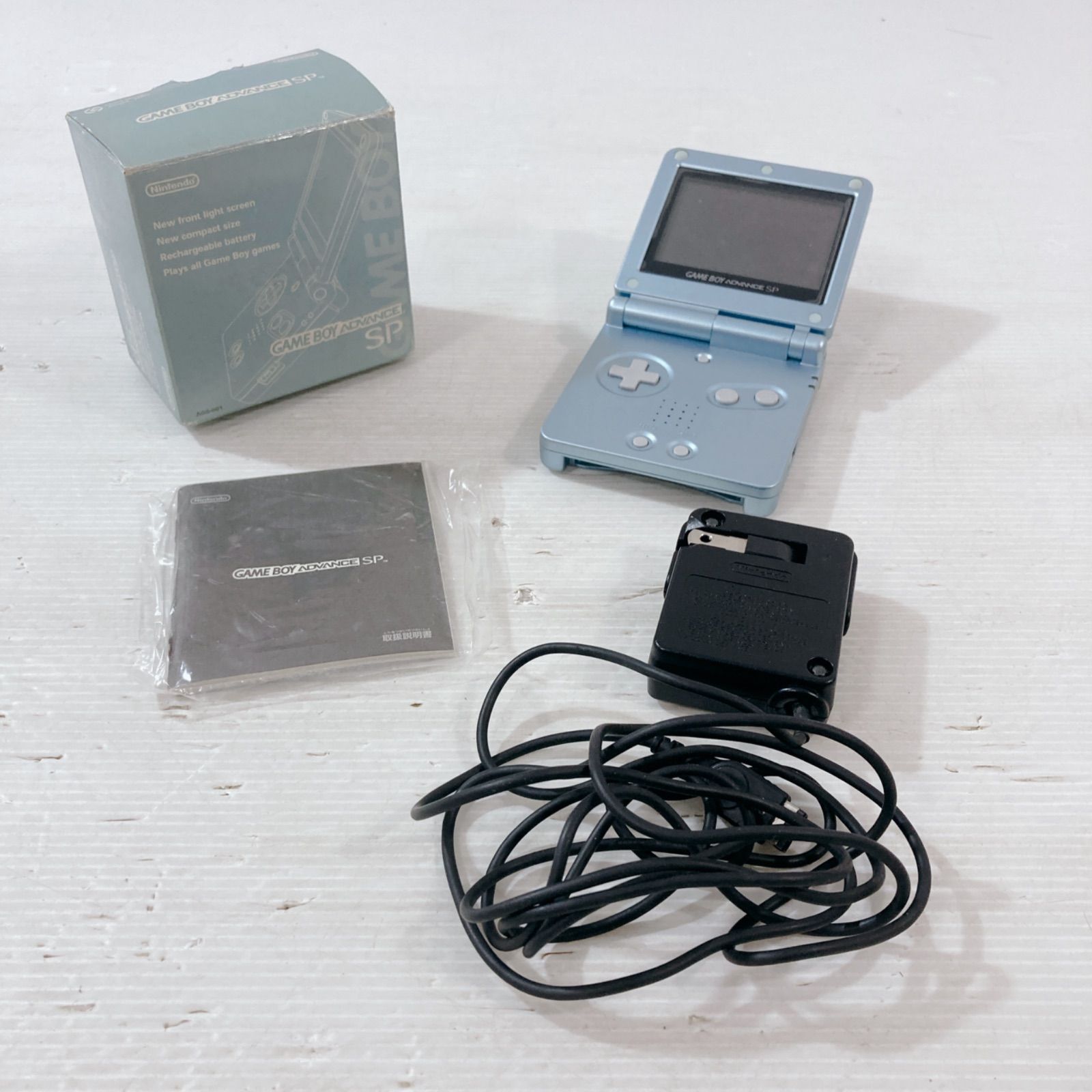 ジャンク品 Nintendo ゲームボーイアドバンスSP 本体 レトロゲー