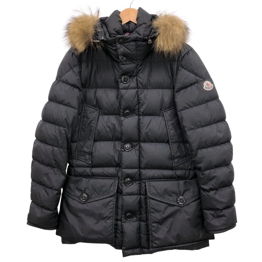 美品 MONCLER クルーニーダウンジャケット ブラック ブラック Clunyeダウンジャケット : ショートダウンジャケット