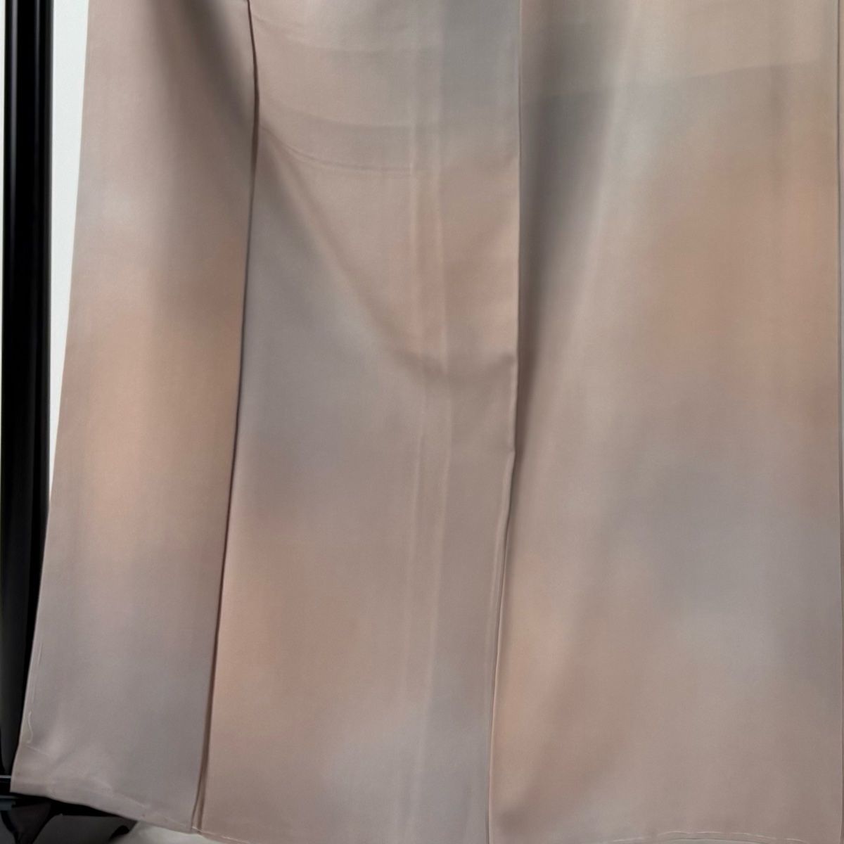 ぼかし柄 ピンクベージュ