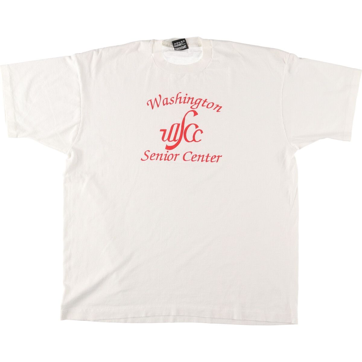 古着 90年代 フルーツオブザルーム FRUIT OF THE LOOM WASHINGTON SENIOR CENTER ワシントンシニアセンター プリントTシャツ/eaa445978