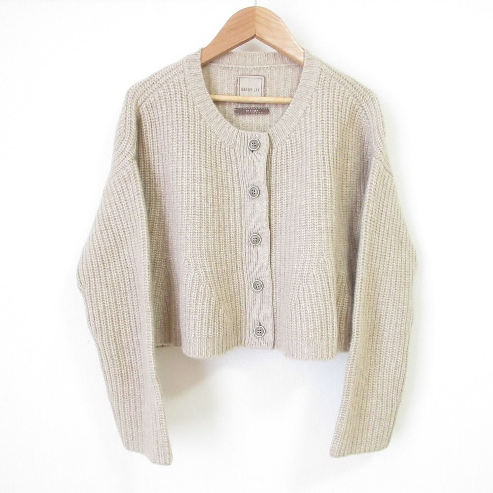 カシミアFOXEYニット40ベージュDAISY LIN For FOXEY 美品 DAISY LIN For FOXEY デイジーリン for フォクシー