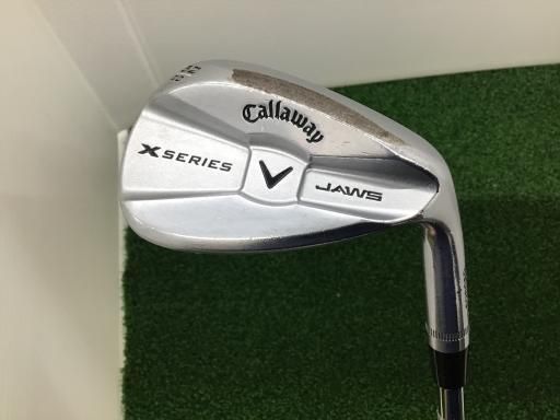 【中古】 キャロウェイ X SERIES JAWS CC(Tour Wide Sole) ブラッシュクロムメッキ 52/10 ウェッジ WG Memphis 10 DB (フレックスUI) メンズ 男性用 右利き 右用 Dランク ゴルフクラブ