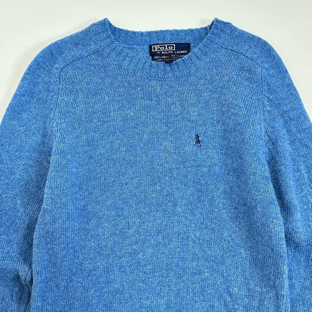 レア 70s 大文字タグ ポロバイラルフローレン シェットランドセーター