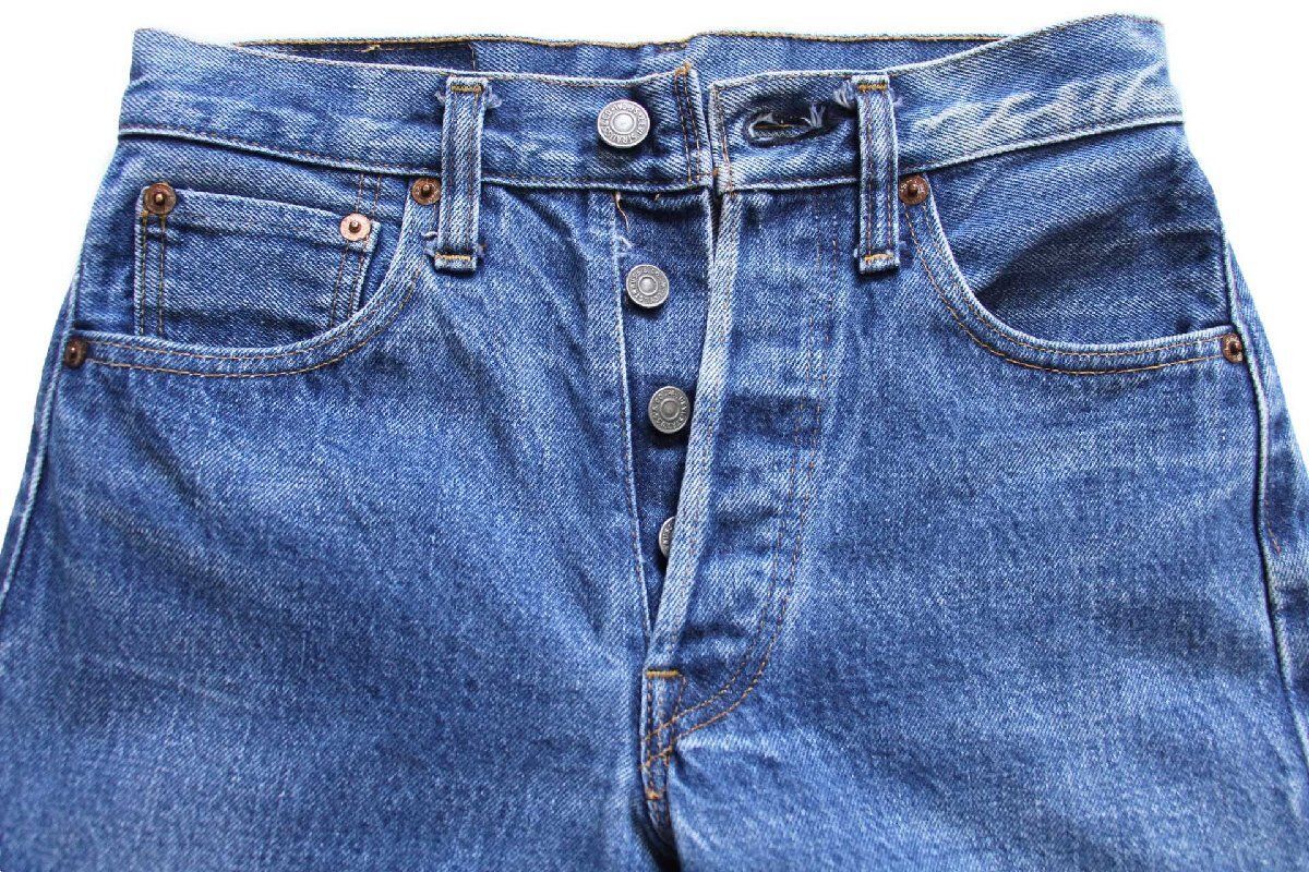 70s USA製 リーバイス501 66後期 デニムショーツ 短パン ジーンズ 70s USA製 Levi'sリーバイス 501 シングル 66前期 デニムパンツ