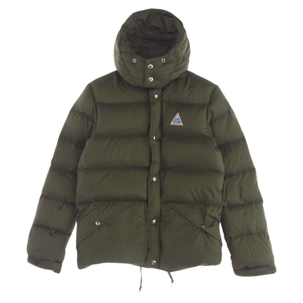 ケープハイツ Cape HEIGHTS ロゴ ワッペン フード着脱 ダブル ジップ