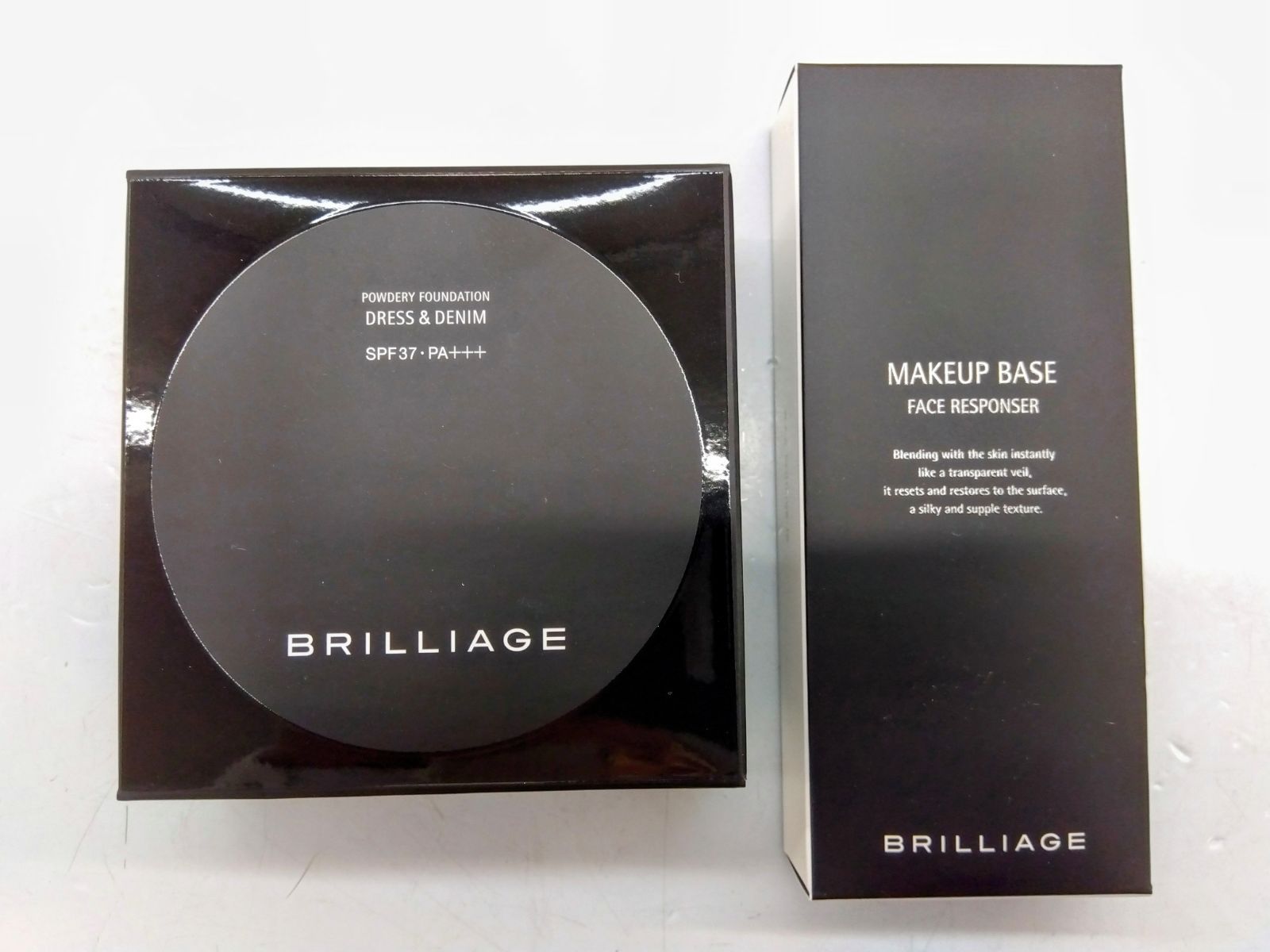 BRILLIAGE 化粧下地 ファンデ＆チーク 2点セット BRILLIAGE 化粧下地 ファンデ＆チーク 2点セット