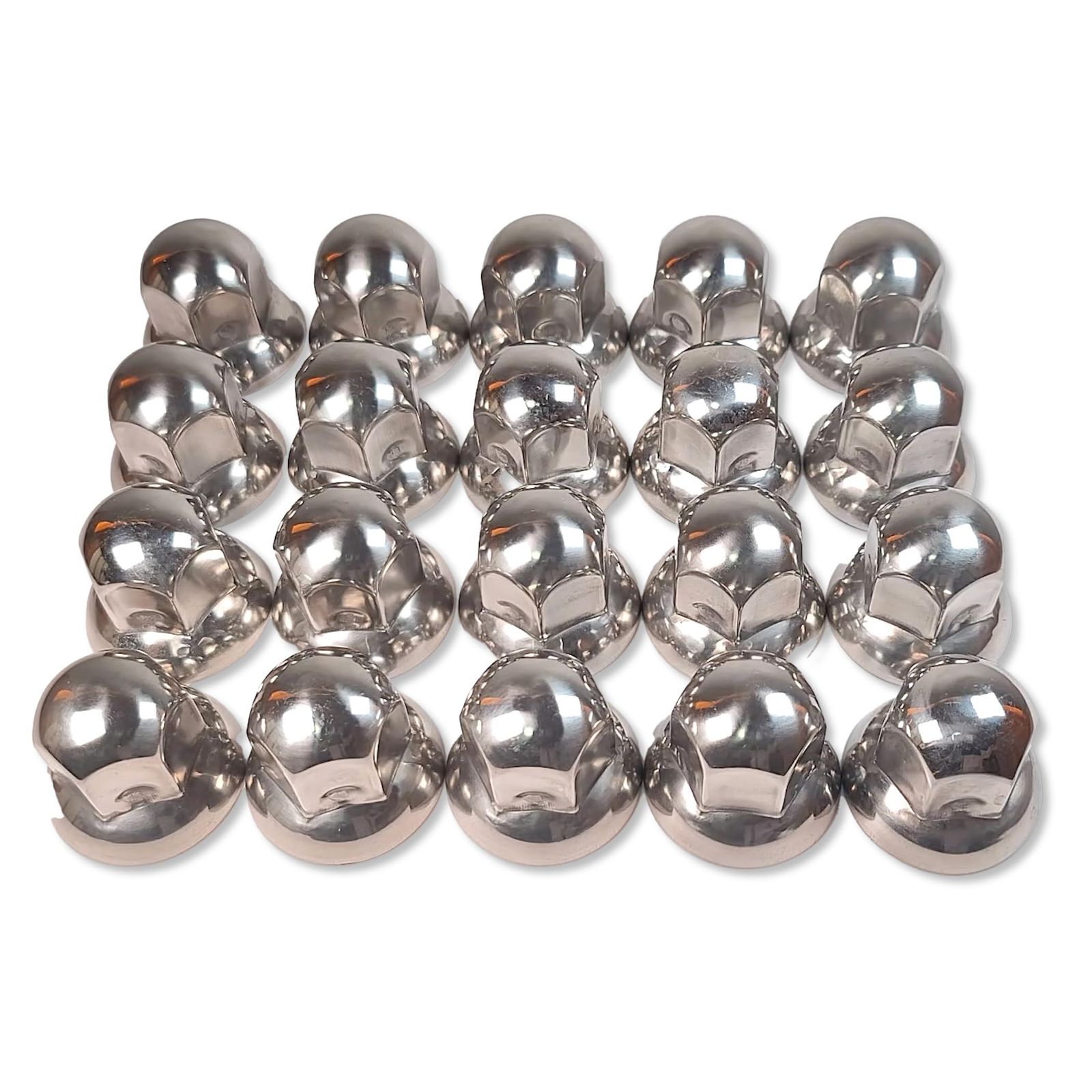 Lezalic ナットキャップ ステンレス製 カバー 鏡面仕上げ ISO 33mm 高  