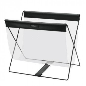 日本製 SAKI サキ サイドワゴン クリアビニール×合皮 Mサイズ クリア M-058