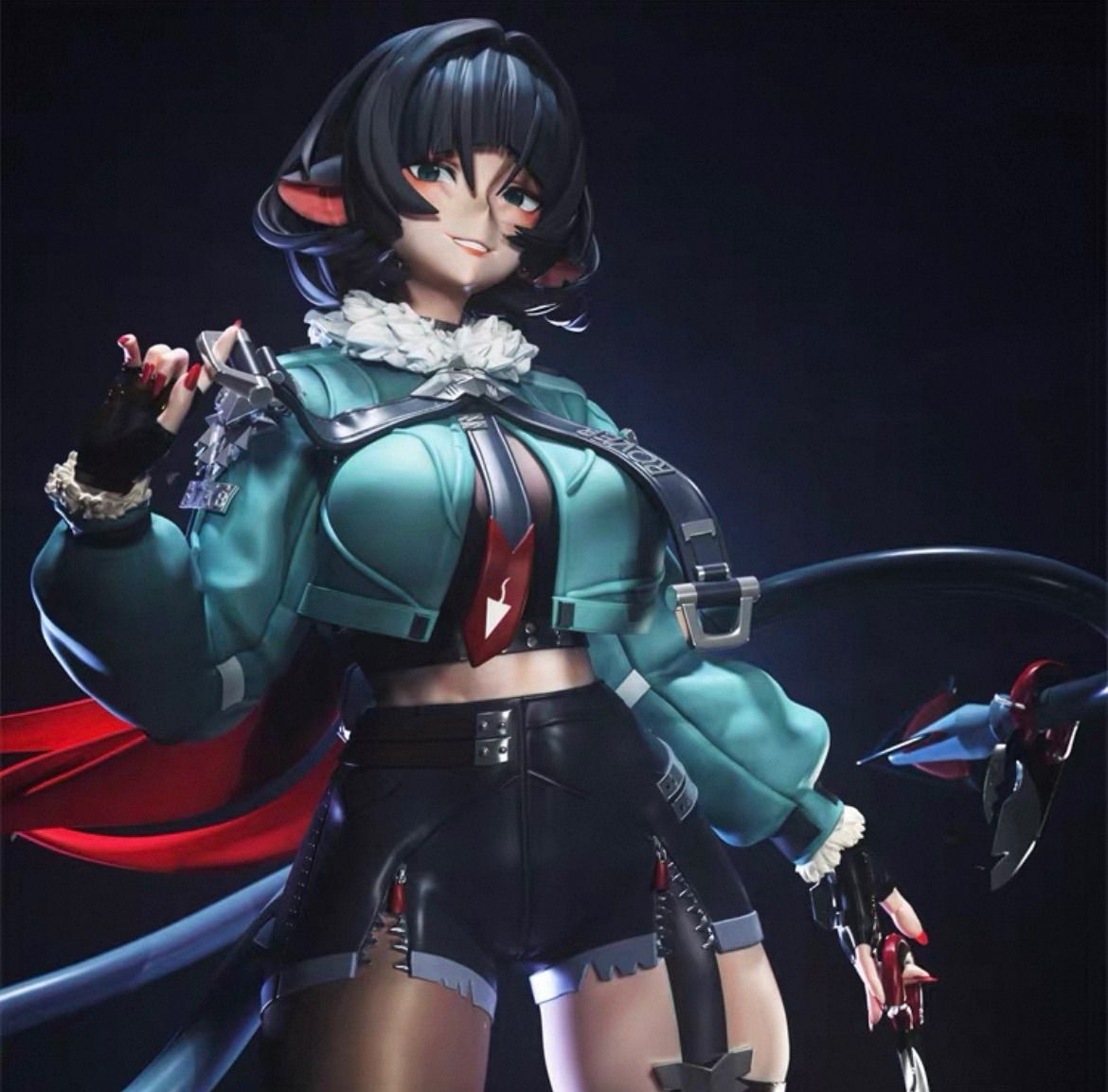 1/4 ガレージキット フィギュア 未塗装 ゼンゼロ ジェーン・ドゥ