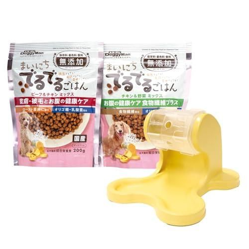 ドギーマン わんこのでるでる自飯器スターターセット フード2個入り