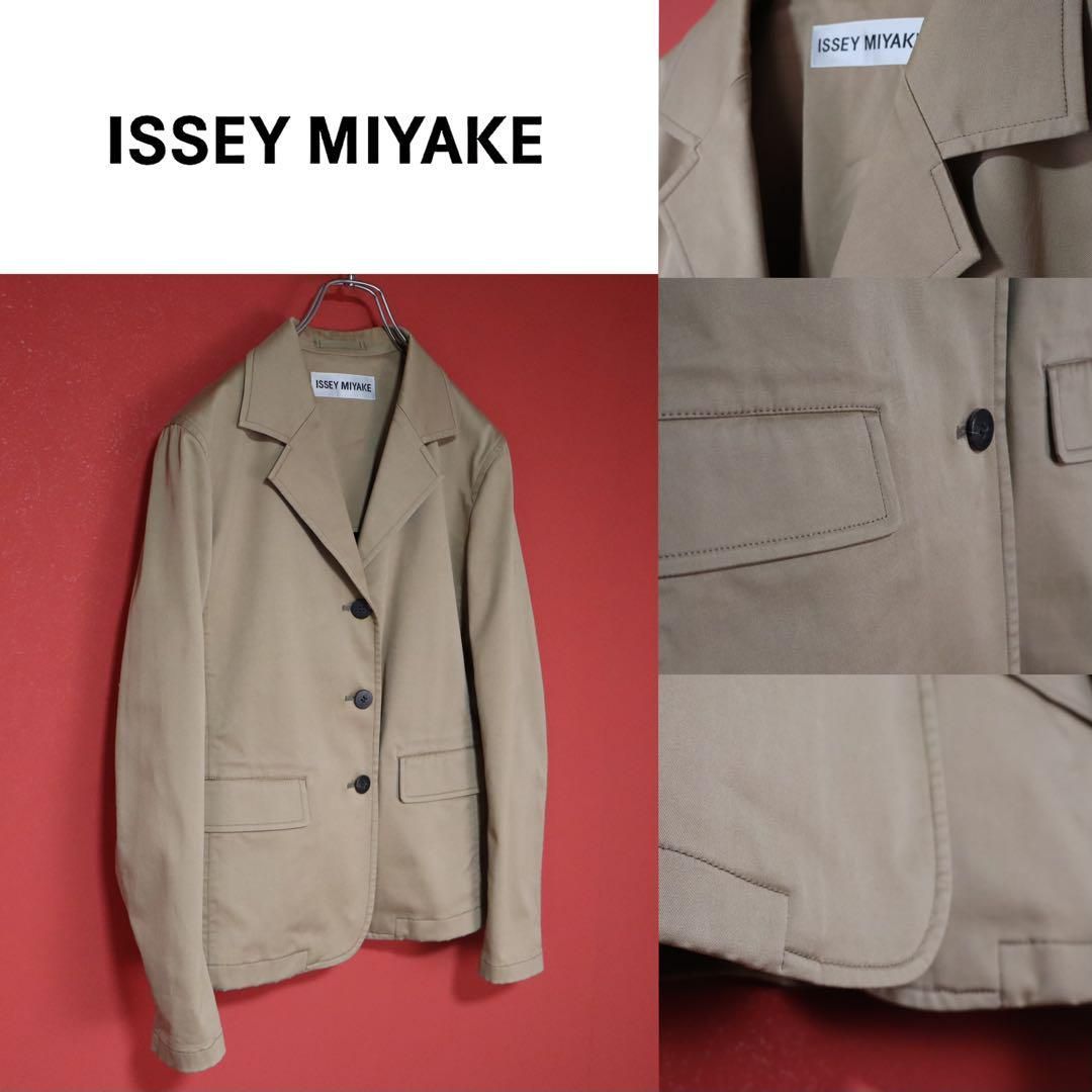極美品】ISSEY MIYAKE ステッチデザイン テーラードジャケット - メルカリ