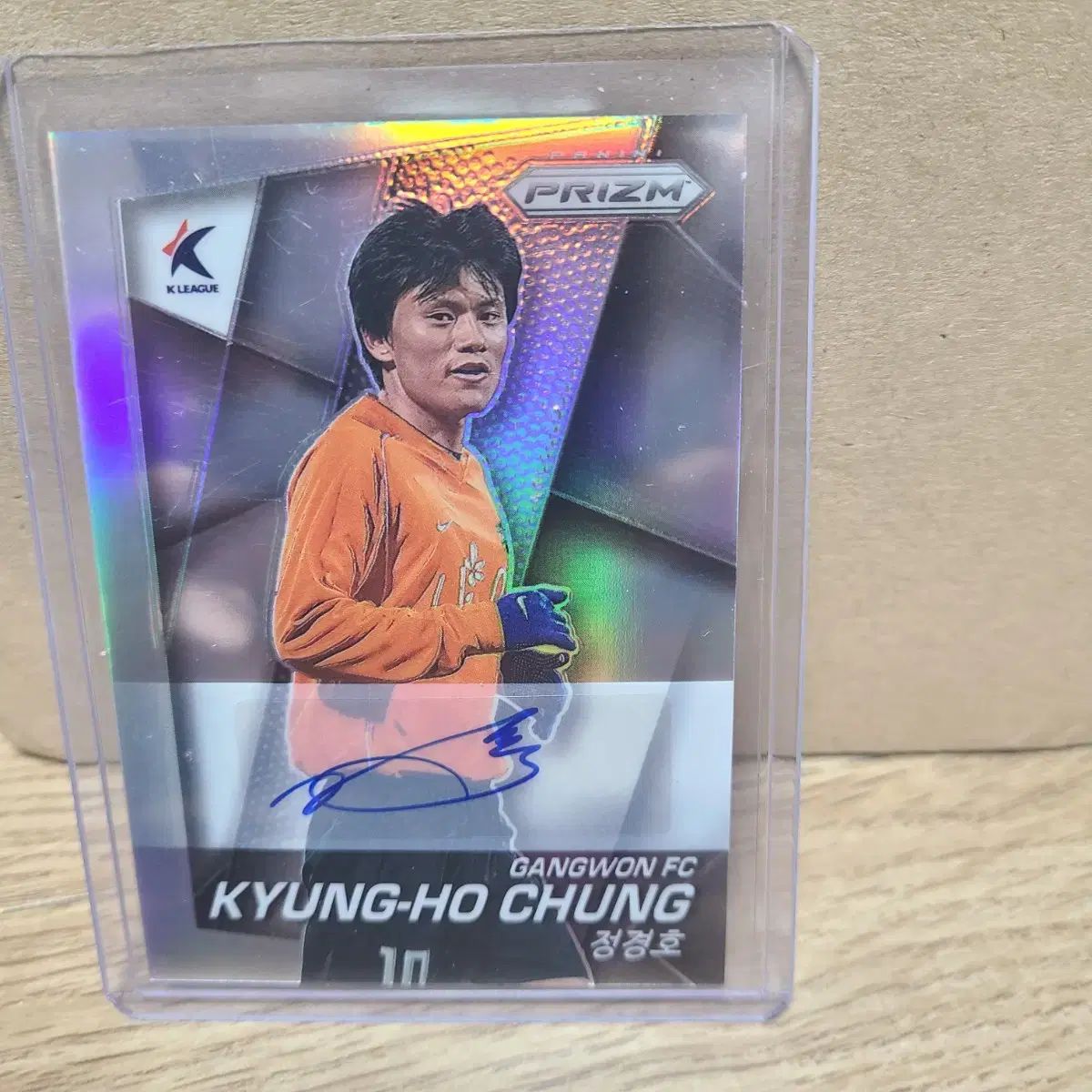 25 年 k リーグ プリズム 江原₍カンウォン) チョン・ギョンホ シルバーオート
