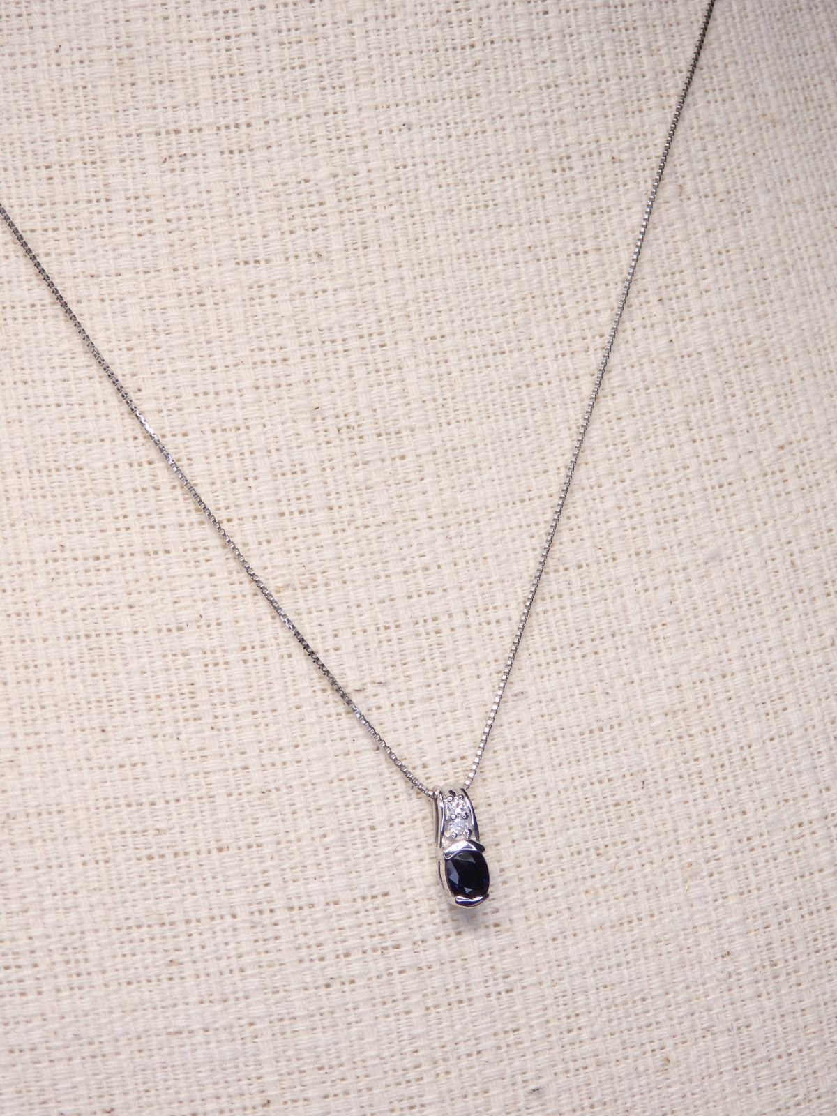 ☆セール☆ブルーサファイア ペンダントTOP Z5978 0.383ct プラチナPt