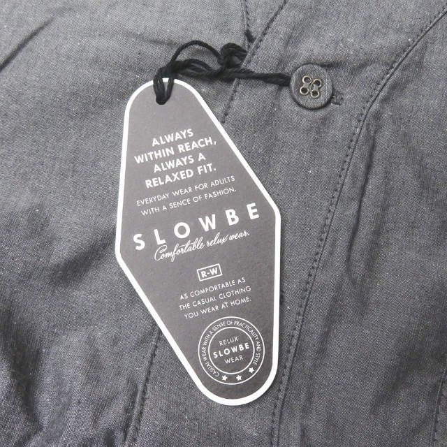 新品 SLOWBE スローブ 日本製 S/S SLEEP SHIRTS スリーピングシャツ TS