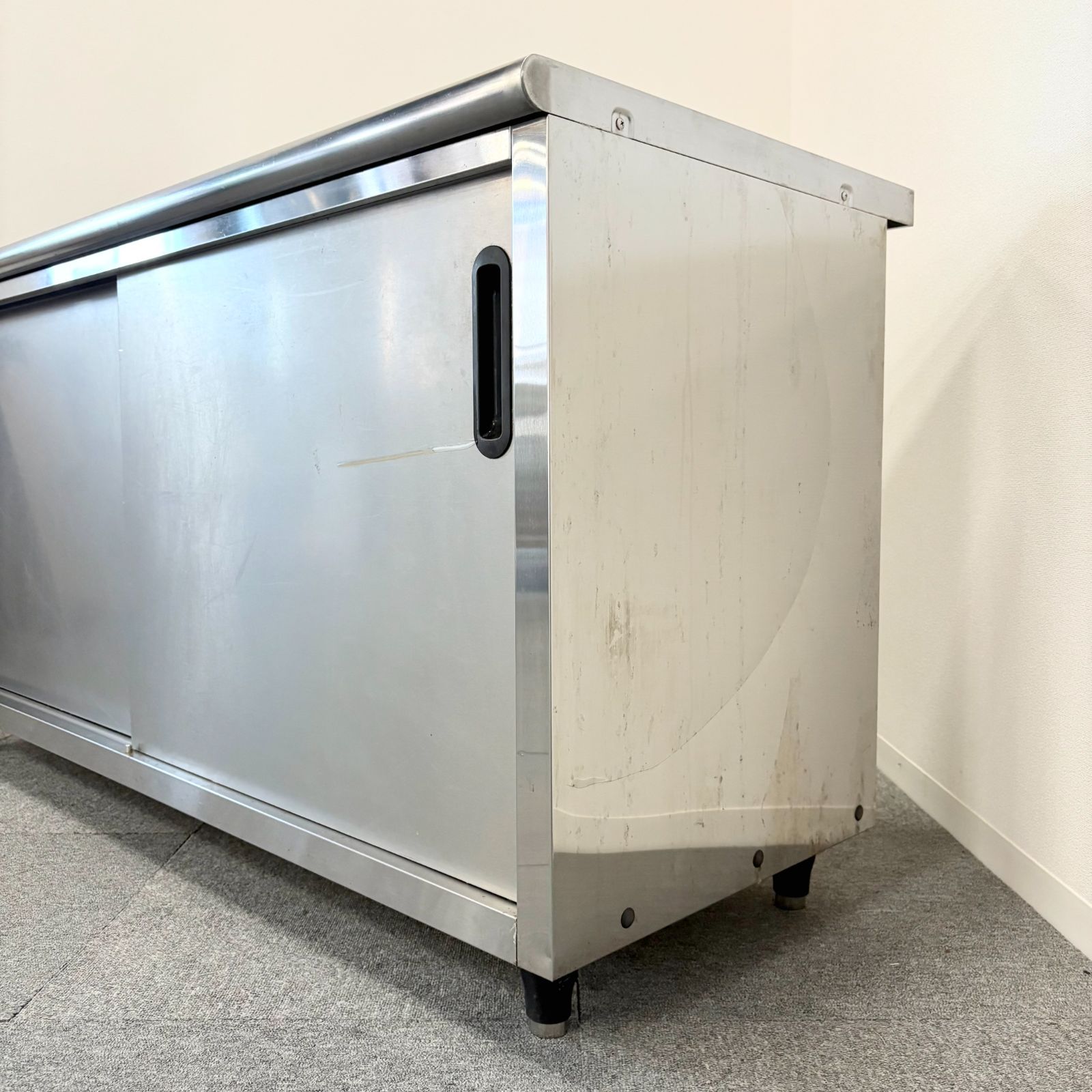 キャビネット|ホシザキ|HTC-156080|幅1500mm×奥行600mm×高さ800mm|業務用|厨房機器|棚|台|テーブル|1491