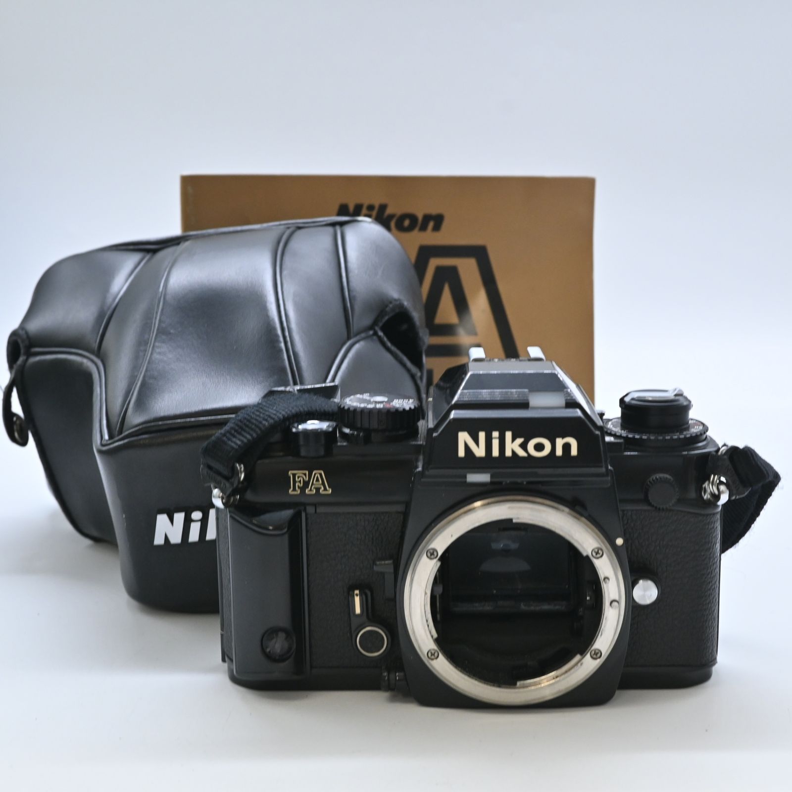 NIKON ニコン FA Black フィルムカメラ 難あり 難有品】nikon FA ブラック - メルカリ