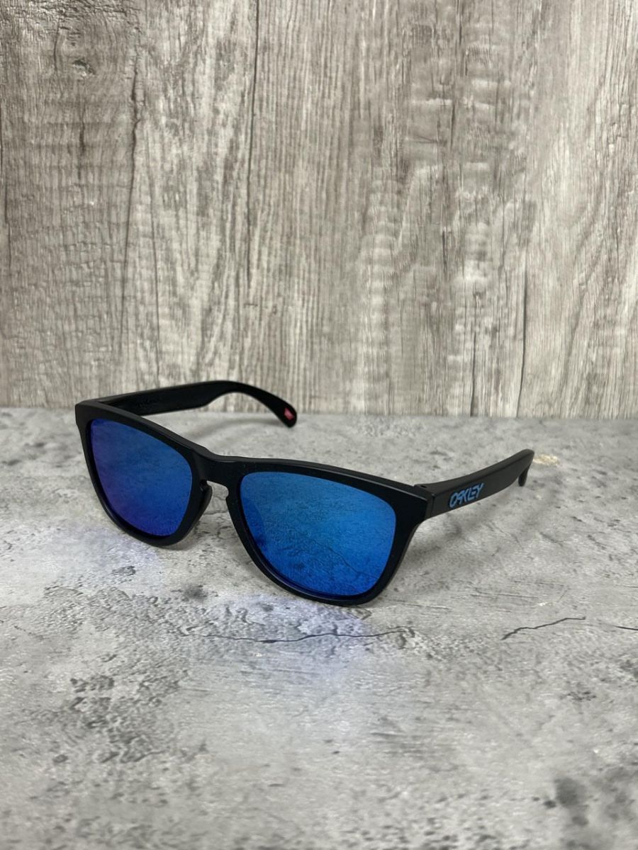 Oakley オークリー 9245-6154 軽量 フロッグスキン アジアンフィット セルフレーム サングラス メガネ 黒 ◎メンズ