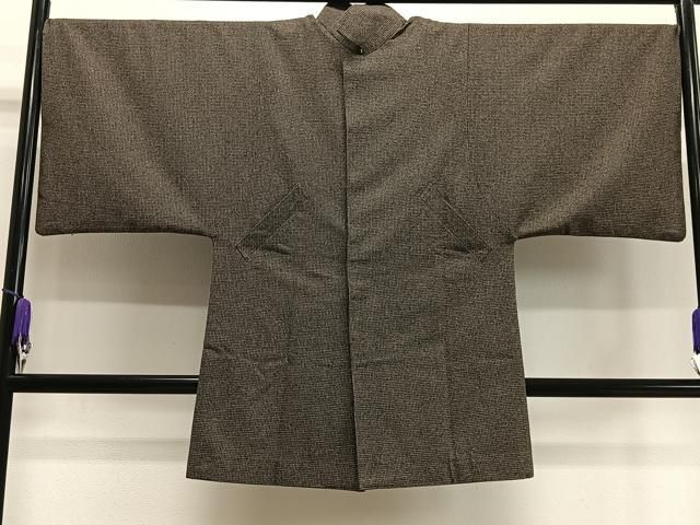 平和屋着物＃男性 和装コート 格子柄 CAAX7899ua
