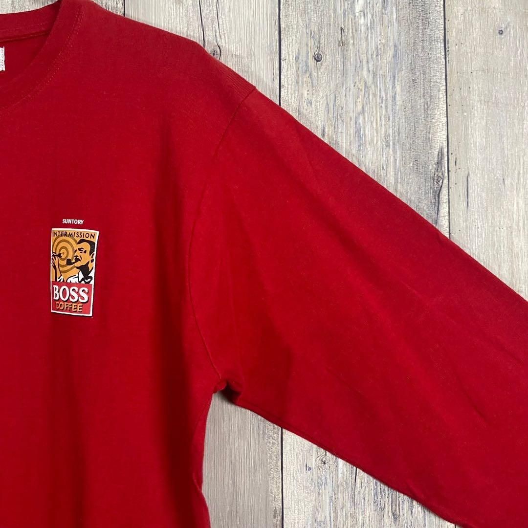 SUNTORY サントリー BOSS COFFEE ボス コーヒー ロンT - メルカリ