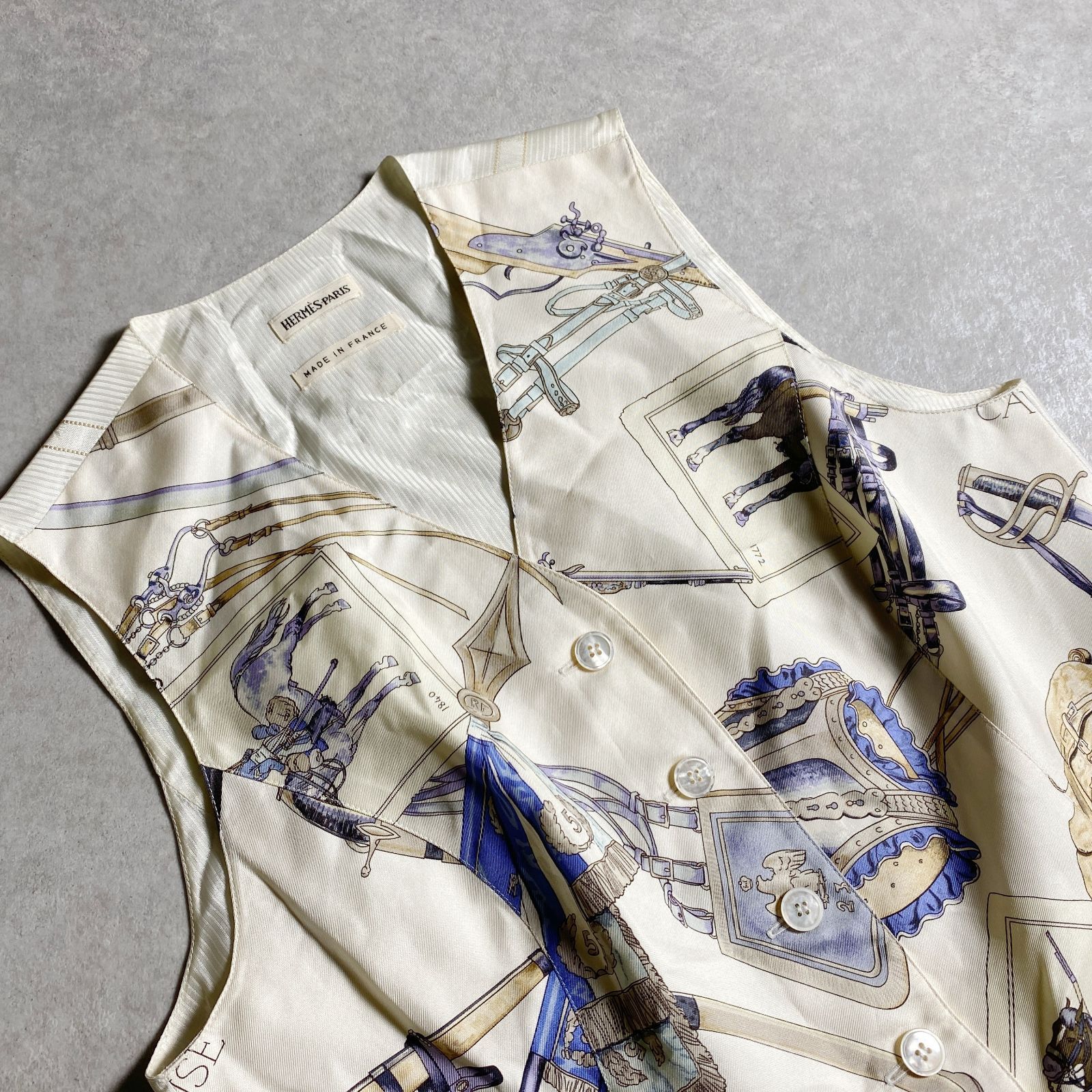 HERMES マルジェラ期 スカーフ カレ エルメス HERMES スカーフ カレ90