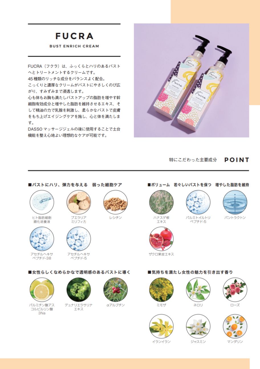 FUCRA フクラ バスト エンリッチクリーム 【公式通販】