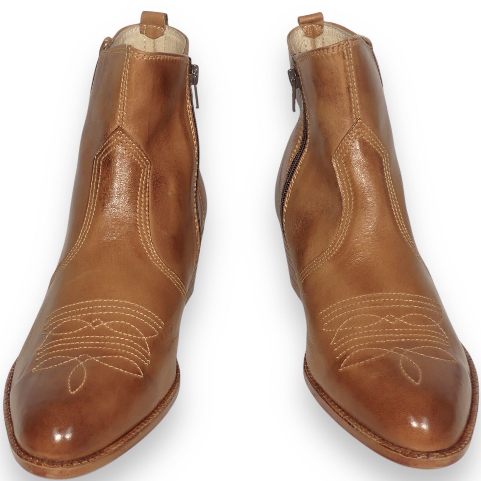 未使用 日本製 WESTERN ウエスタンブーツ ショート 27 メンズ サイド