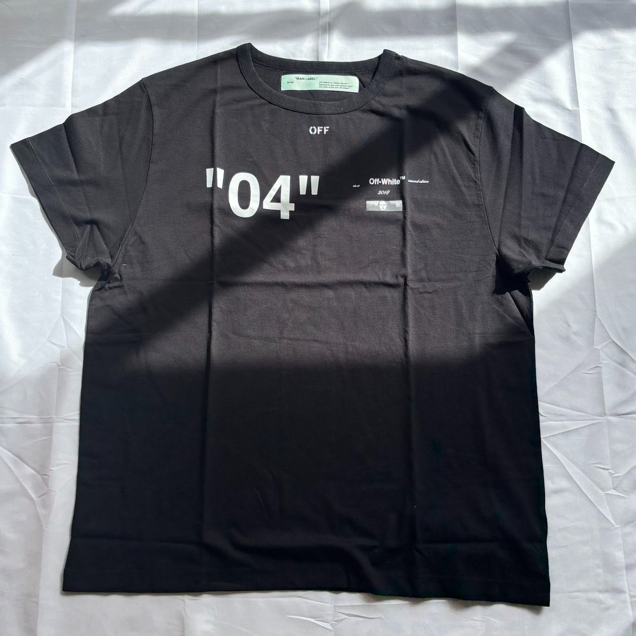 Off-White 04 MONALISA Tee Lサイズ オフホワイト モナリザ T Off-White 04 MONALISA Tee Lサイズ オフホワイト モナリザ T