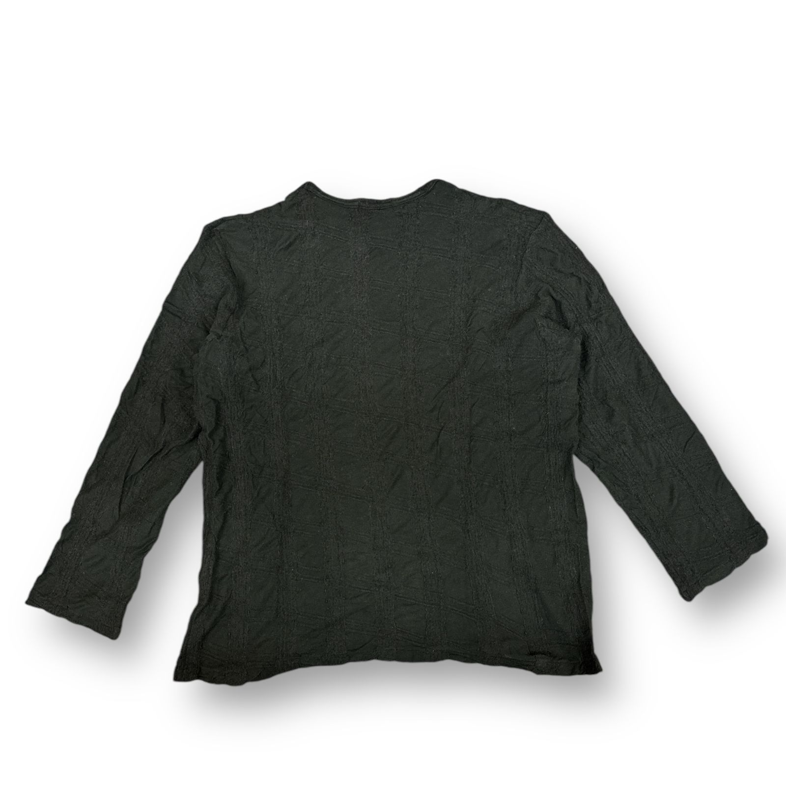 Yohji Yamamoto POUR HOMME コットンウール カットソー ロングスリーブ 